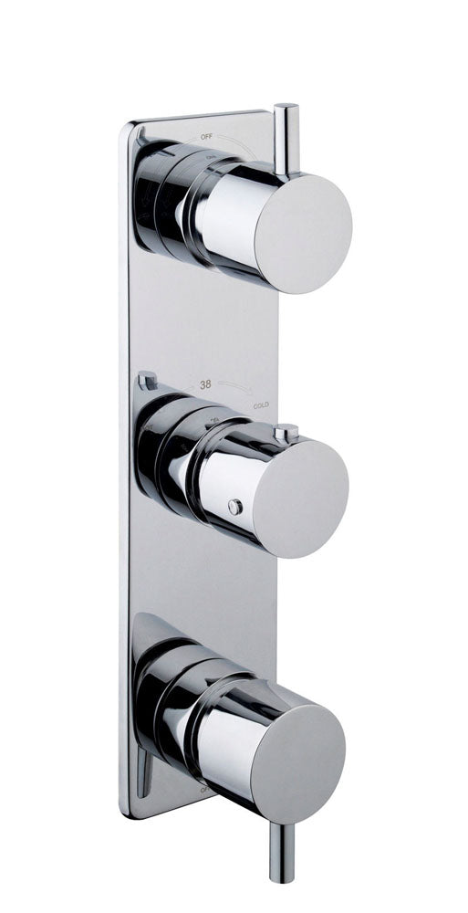 Xellanz Xellanz rivaro inbouwthermostaat weg 3 weg chroom - productfoto
