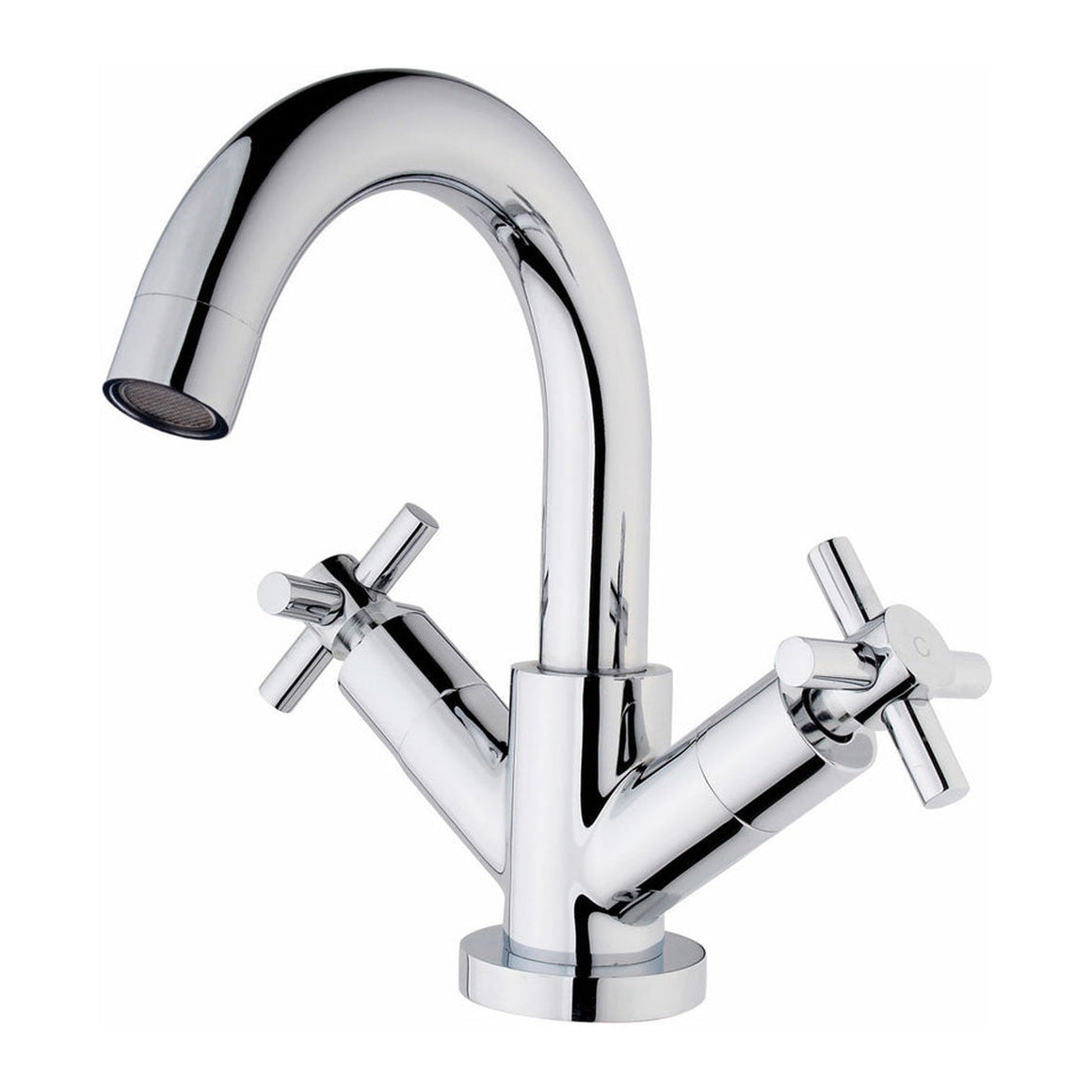 Xellanz Cross wastafelkraan chroom - productfoto