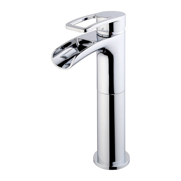 Robinet de lavabo cascade haut Xellanz Alegra chromé