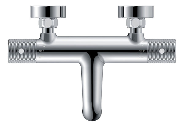Wiesbaden Ribbd thermostatische badmengkraan