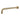 Wiesbaden UniMatch douchearm met muurbevestiging PVD 35 cm / Geborsteld messing - productfoto