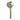 Wiesbaden UniMatch Cadans handdouche Geborsteld messing - productfoto