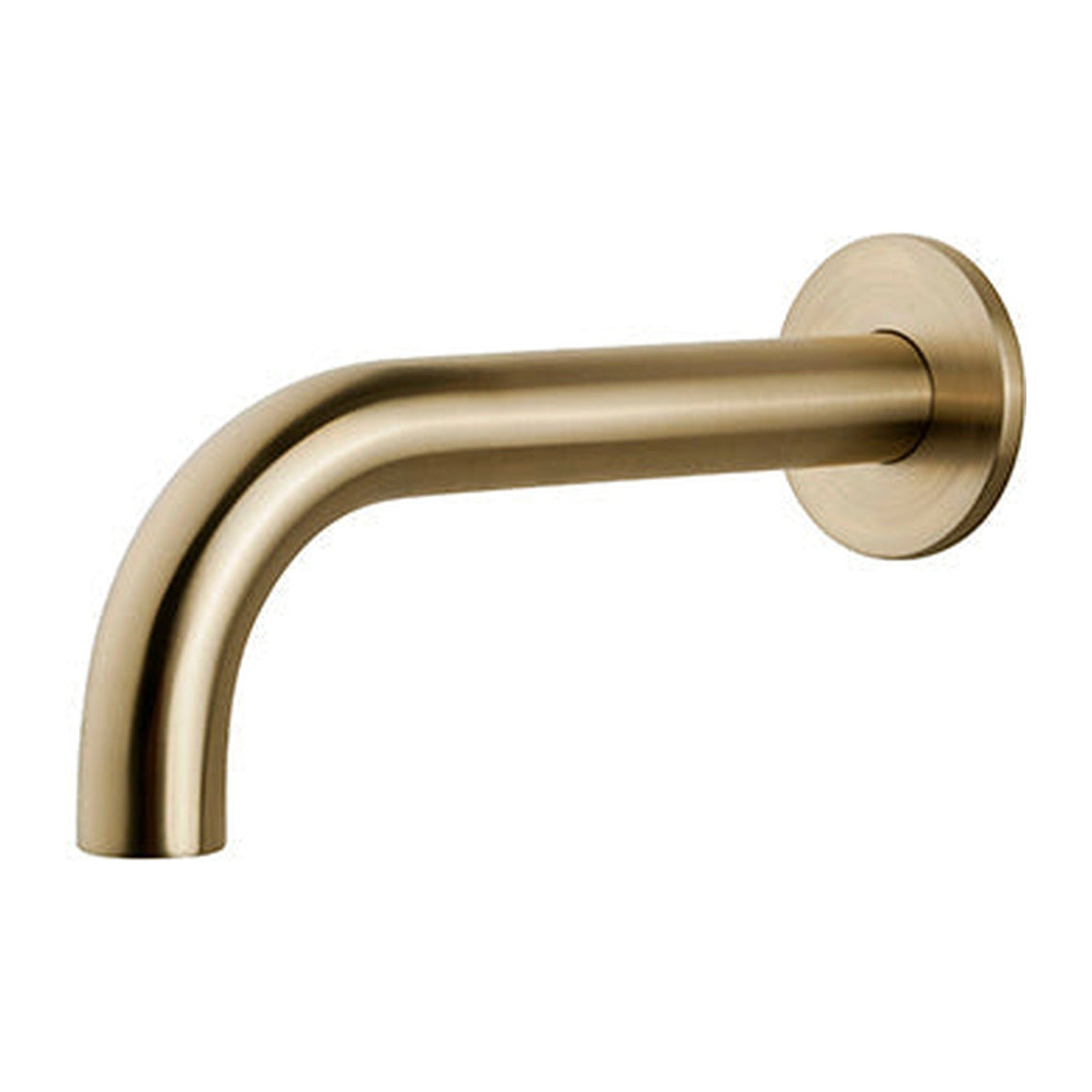 Wiesbaden Wiesbaden caral baduitloop rond '' pvd 25 cm 1/2'' geborsteld messing PVD - productfoto