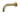 Wiesbaden Caral baduitloop rond 25 cm 1/2'' geborsteld messing PVD - productfoto