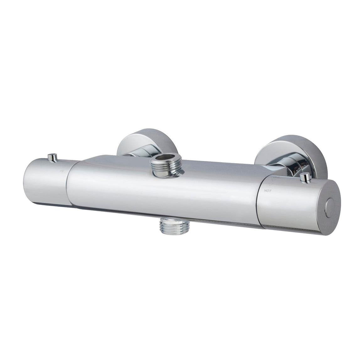 Wiesbaden Caral thermostaatkraan voor thermostatische regendoucheset opbouw Chroom - productfoto