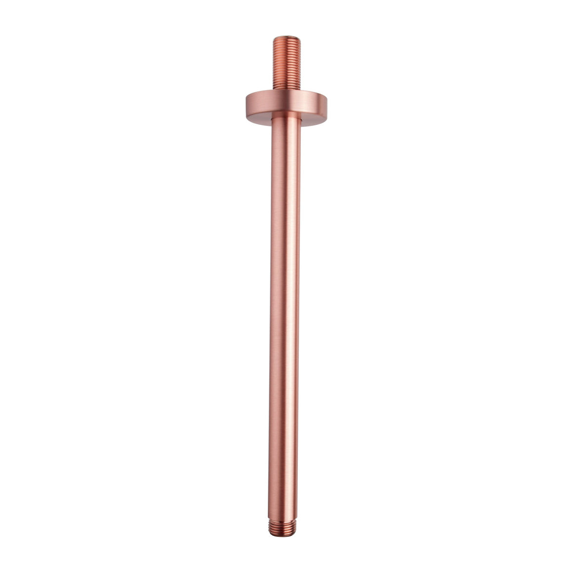 Wiesbaden UniMatch douchearm met plafondbevestiging 30 cm / Geborsteld koper - productfoto