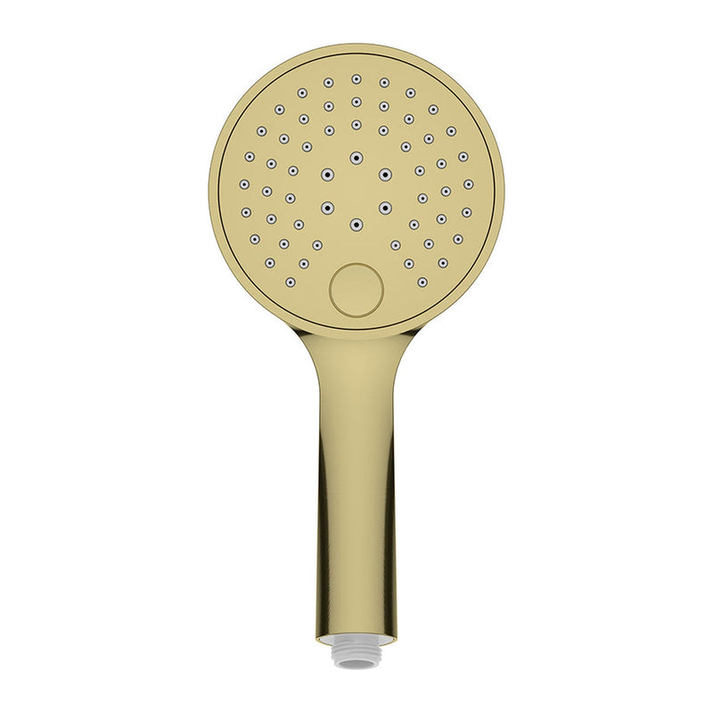 Wiesbaden UniMatch handdouche 3 standen Ø 12 cm PVD geborsteld messing - productfoto