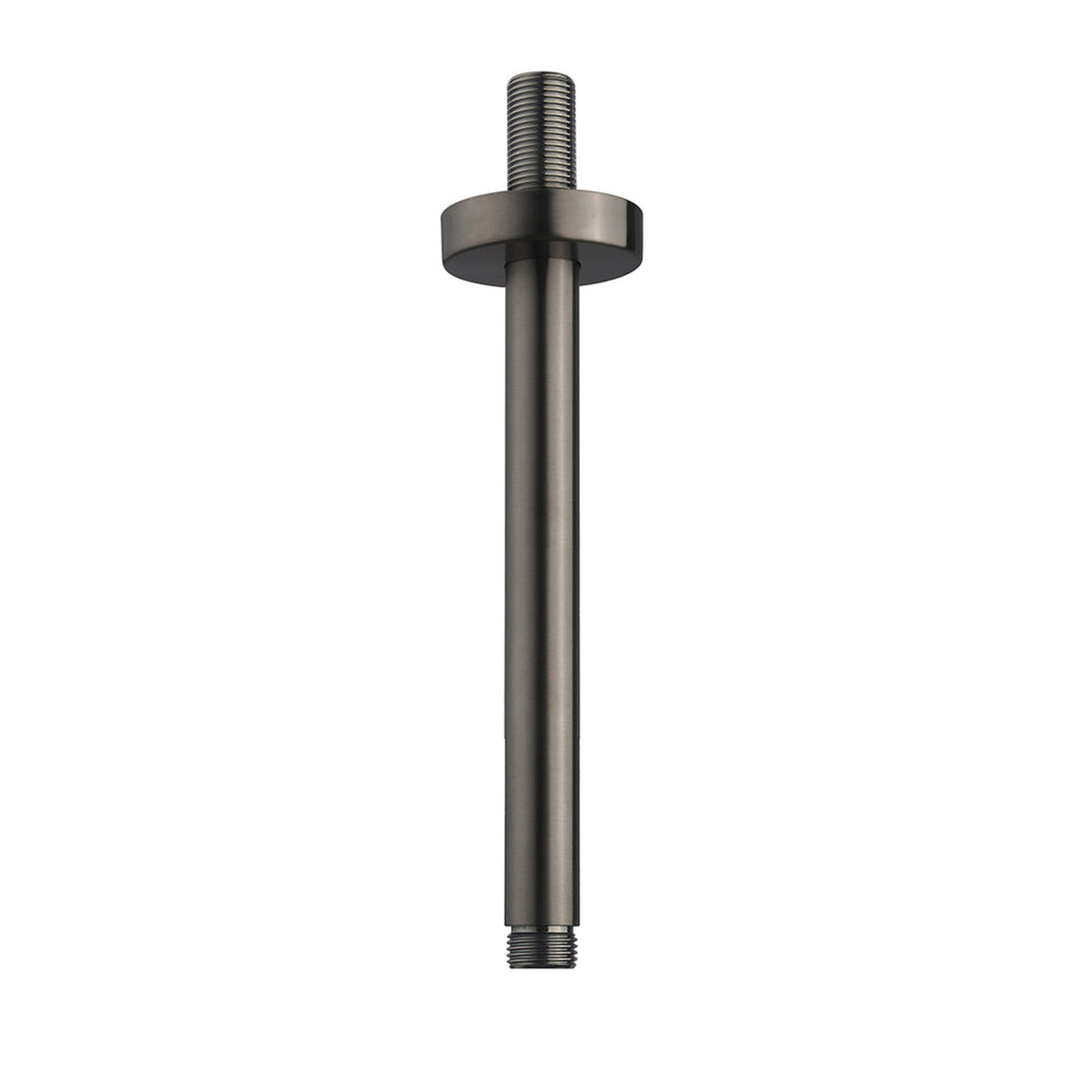 Wiesbaden UniMatch douchearm met plafondbevestiging PVD 20 cm / Gunmetal - productfoto