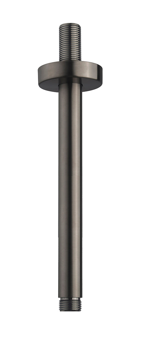 Wiesbaden UniMatch douchearm met plafondbevestiging PVD 20 cm / Gunmetal - productfoto