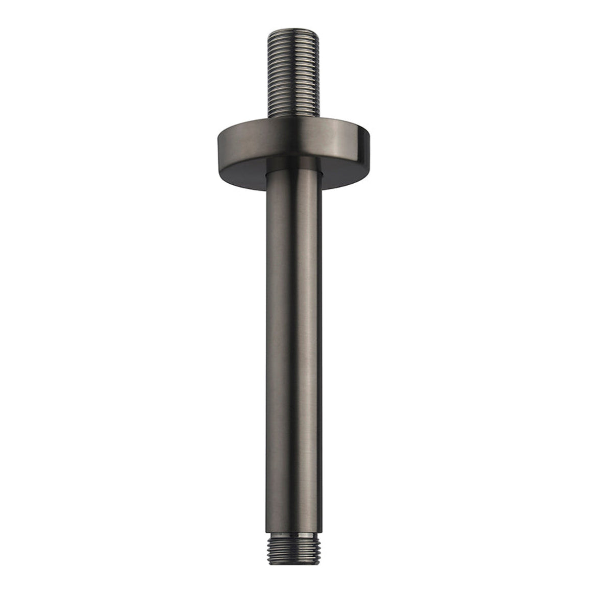Wiesbaden UniMatch douchearm met plafondbevestiging PVD 15 cm / Gunmetal - productfoto