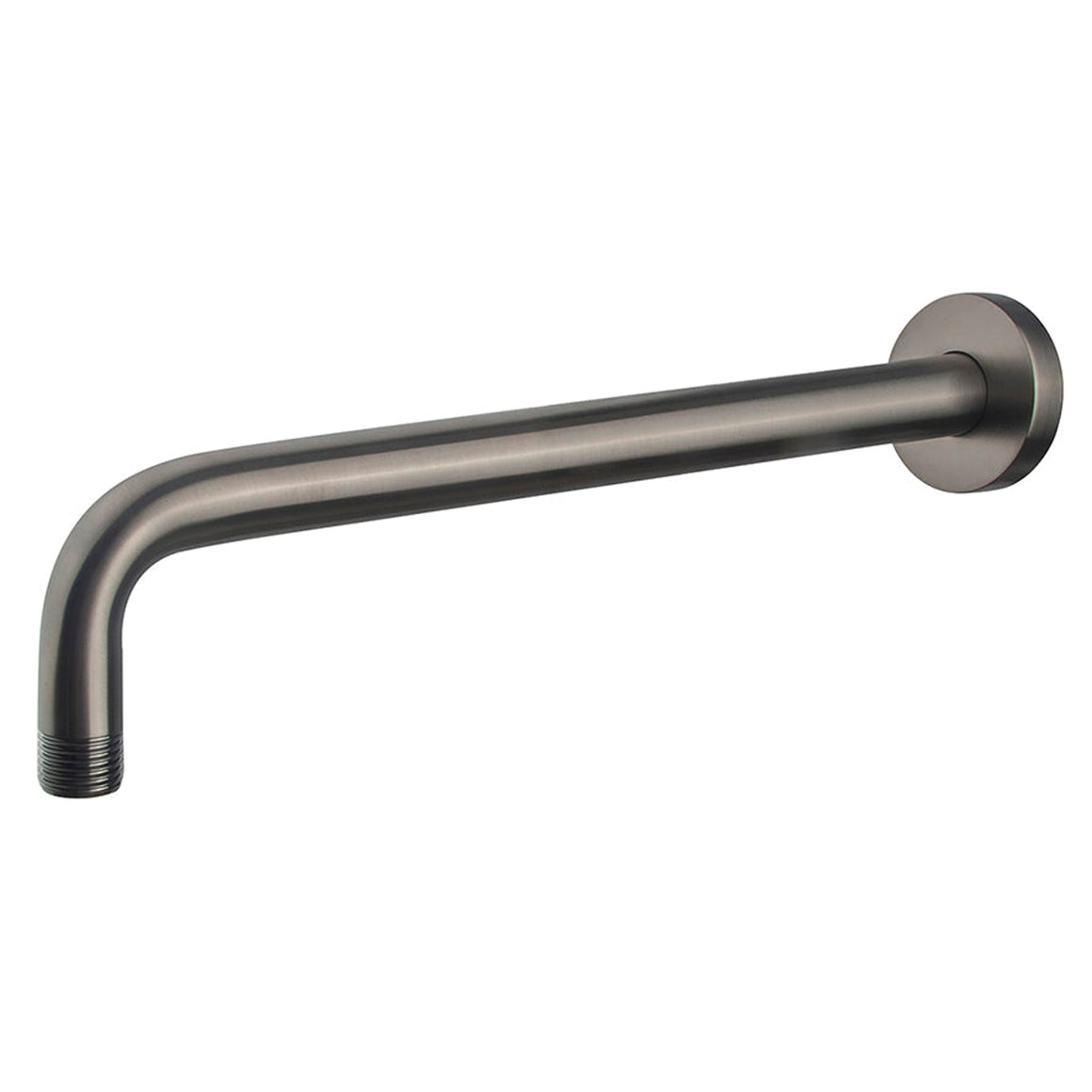 Wiesbaden UniMatch douchearm met muurbevestiging PVD 35 cm / Gunmetal - productfoto