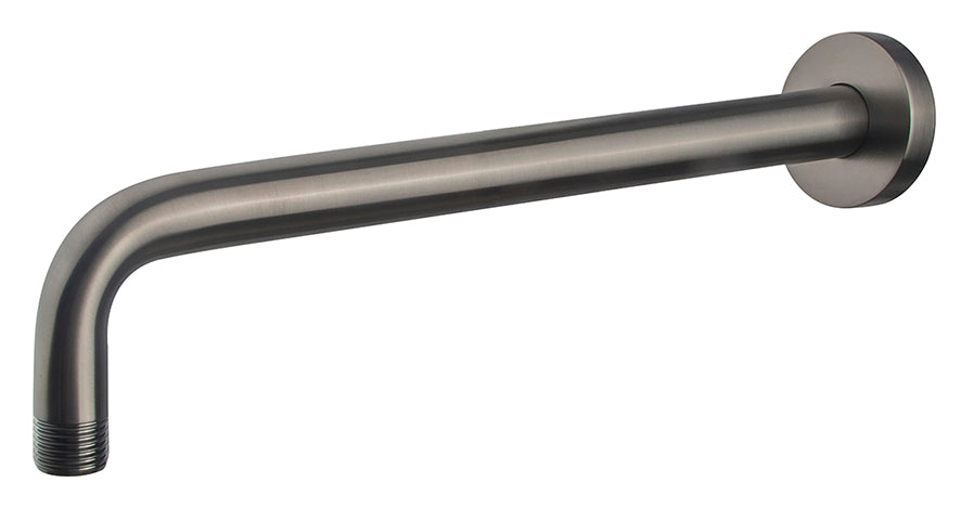 Wiesbaden UniMatch douchearm met muurbevestiging PVD 35 cm / Gunmetal - productfoto