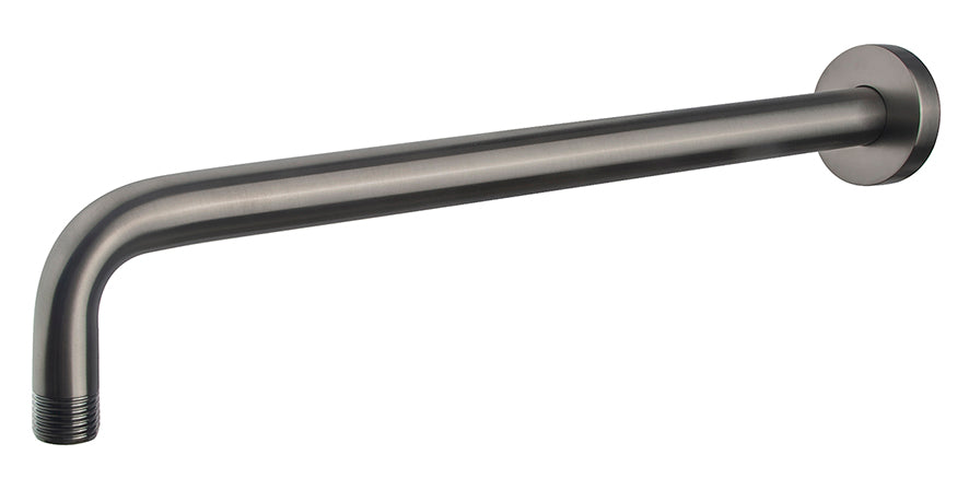 Wiesbaden UniMatch douchearm met muurbevestiging PVD 45 cm / Gunmetal - productfoto