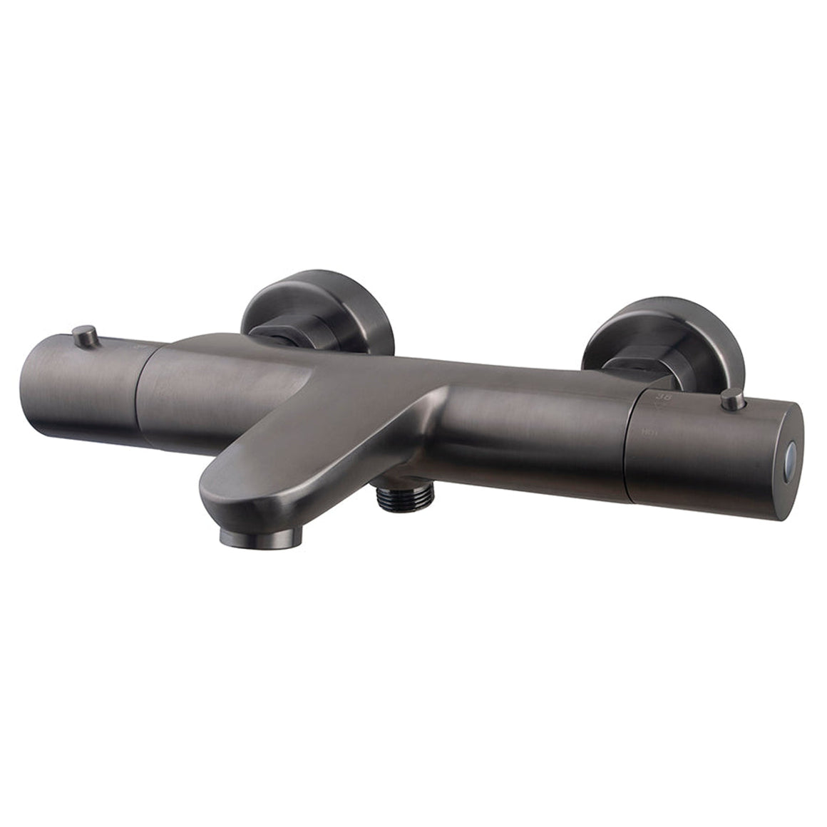 Wiesbaden Caral thermostatische badmengkraan Gunmetal - productfoto