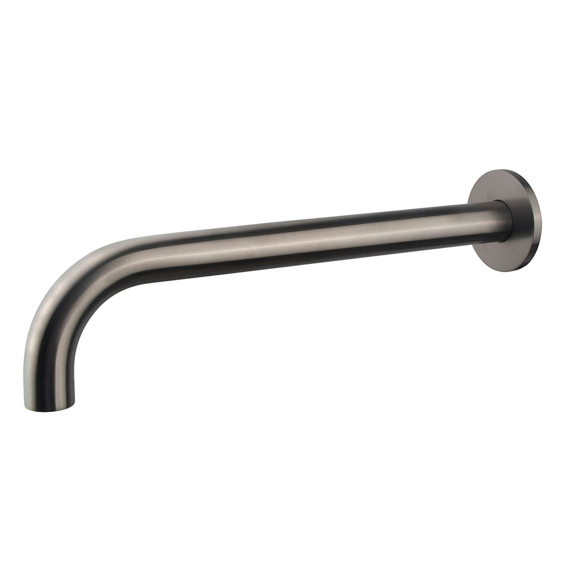 Wiesbaden Wiesbaden caral baduitloop rond '' pvd 30 cm 1/2'' gunmetal PVD - productfoto