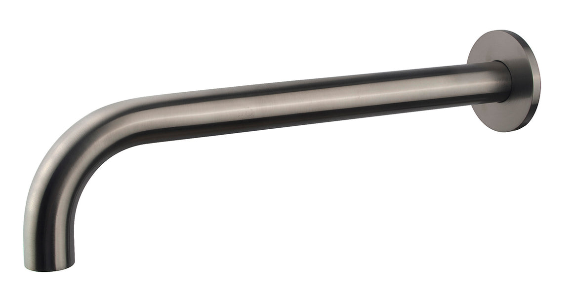 Wiesbaden Wiesbaden caral baduitloop rond '' pvd 30 cm 1/2'' gunmetal PVD - productfoto