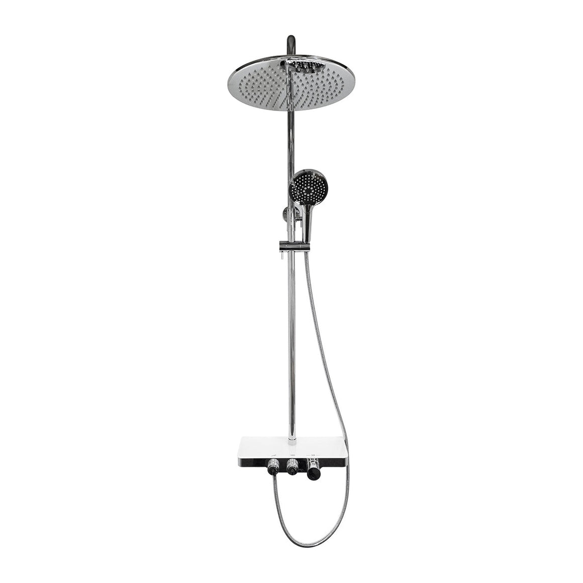 Xellanz Nuovo regendoucheset chroom - productfoto