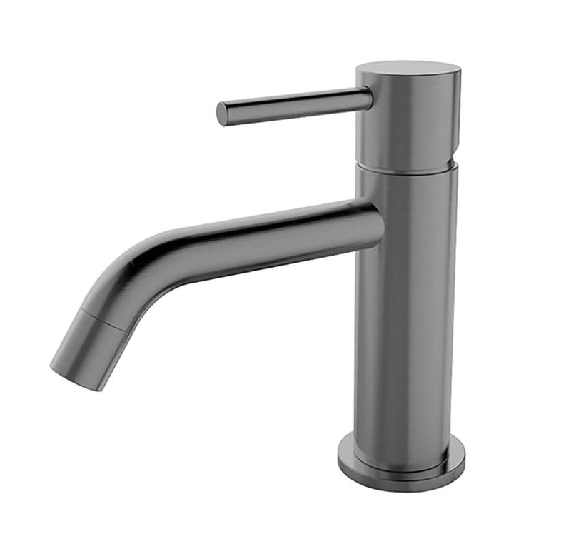 Aufsatz-Waschtischmischer Wiesbaden Style mit Auslauf 6,5 cm und 1-Hebel in Bronze