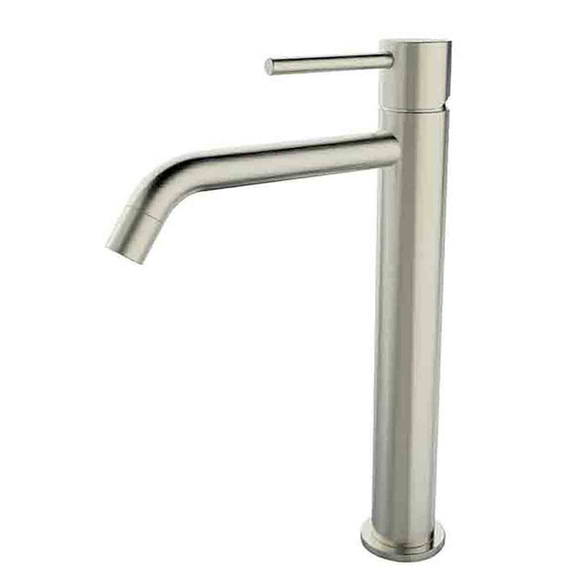 Wiesbaden Style XL wastafelkraan hoog Geborsteld staal PVD - productfoto