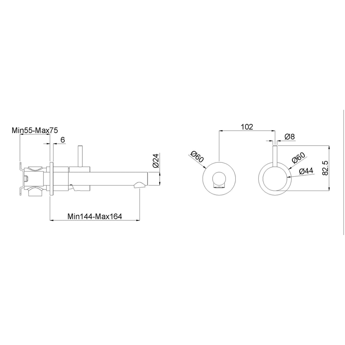 Wiesbaden 29.1635 - technische tekening