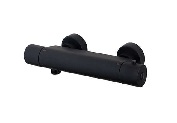 Mitigeur thermostatique de douche Eco Cool-Touch mat noir