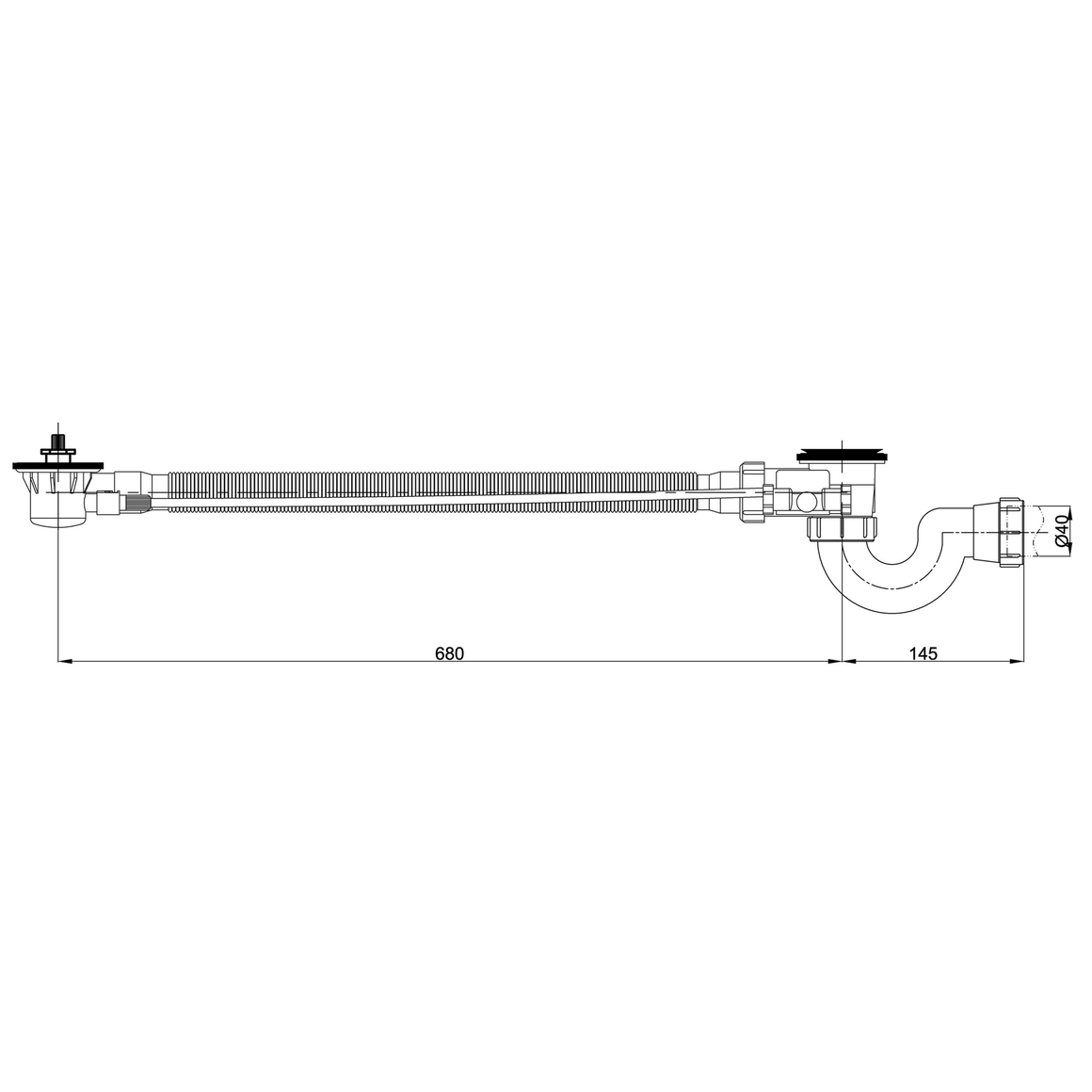 Wiesbaden 29.2900 - technische tekening