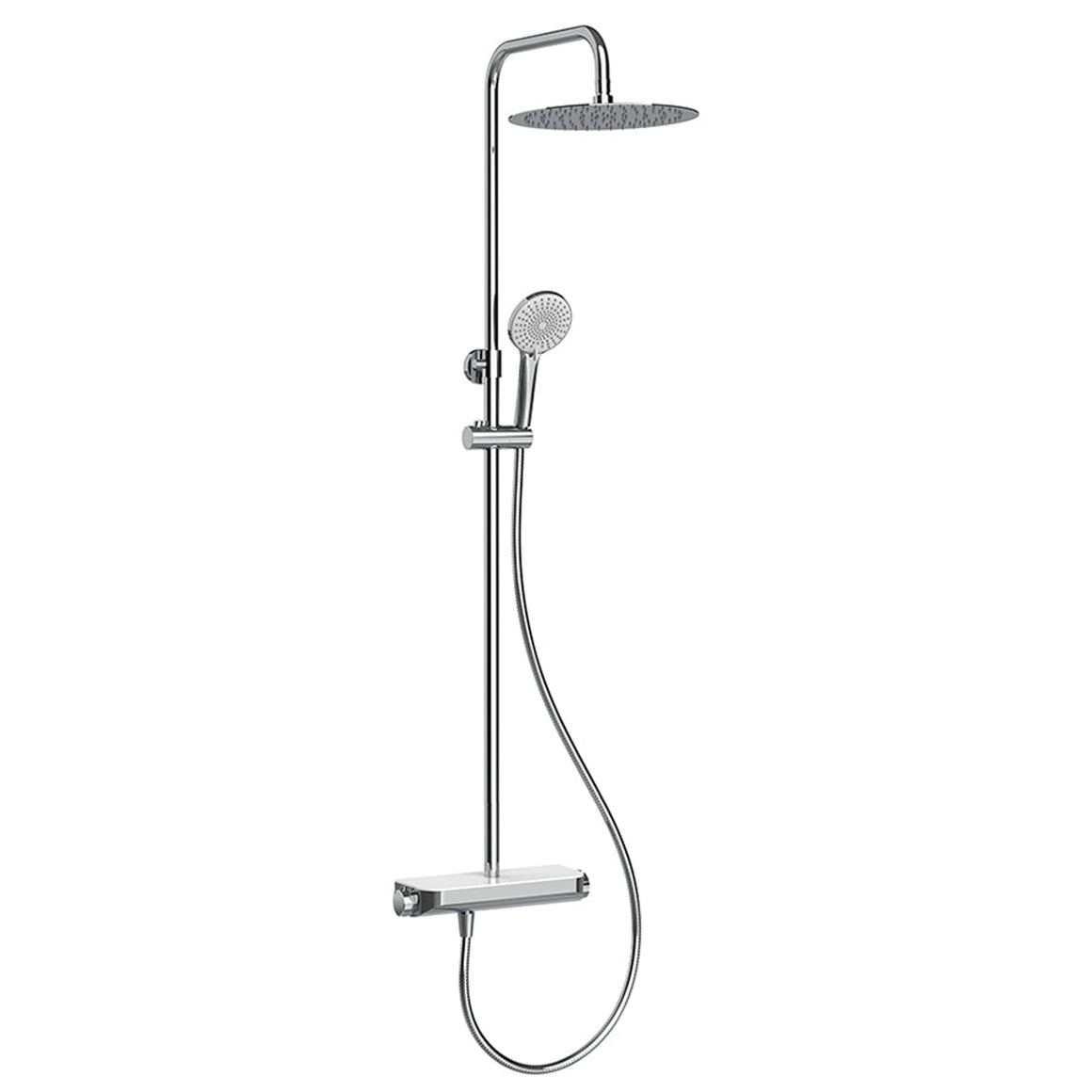 Wiesbaden Douchekraan Tondell Chroom - productfoto