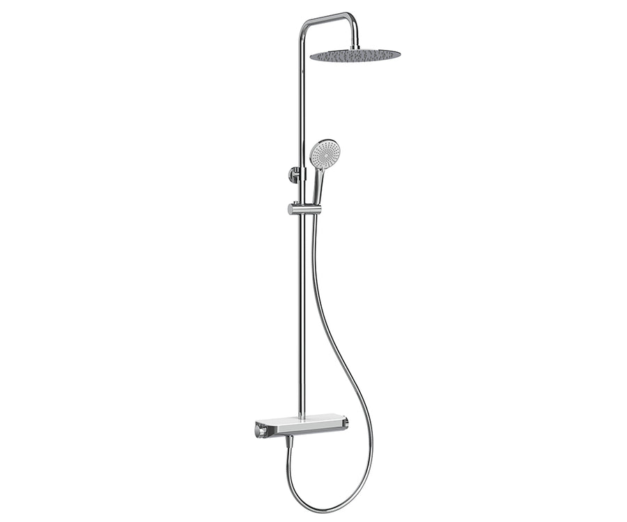 Wiesbaden Douchekraan Tondell Chroom - productfoto