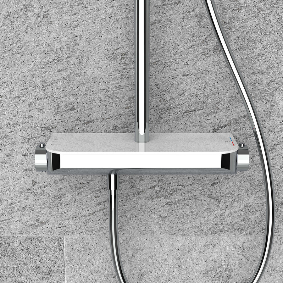 Wiesbaden Douchekraan Tondell Chroom - productfoto