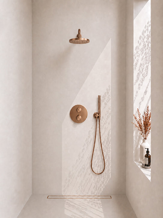 Wiesbaden Caral Geborsteld brons koper productfoto