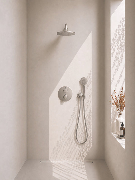 Wiesbaden Caral Geborsteld staal productfoto