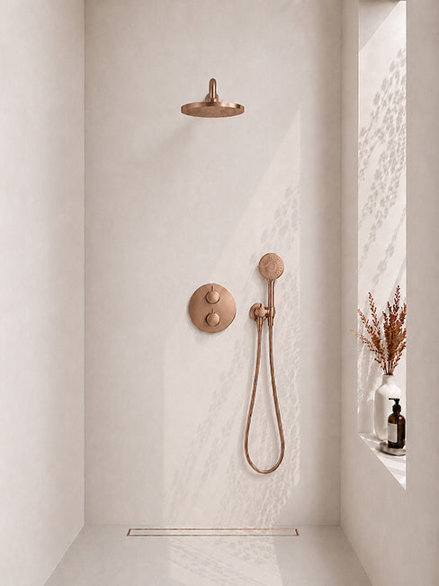 Wiesbaden Caral Geborsteld brons koper productfoto