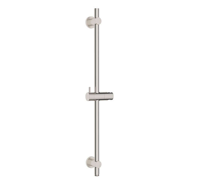 UniMatch glijstang met wateraansluiting 76,5 cm geborsteld staal PVD