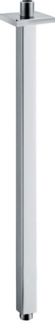 Rombo Duscharm mit Deckenbefestigung 40 cm Chrom