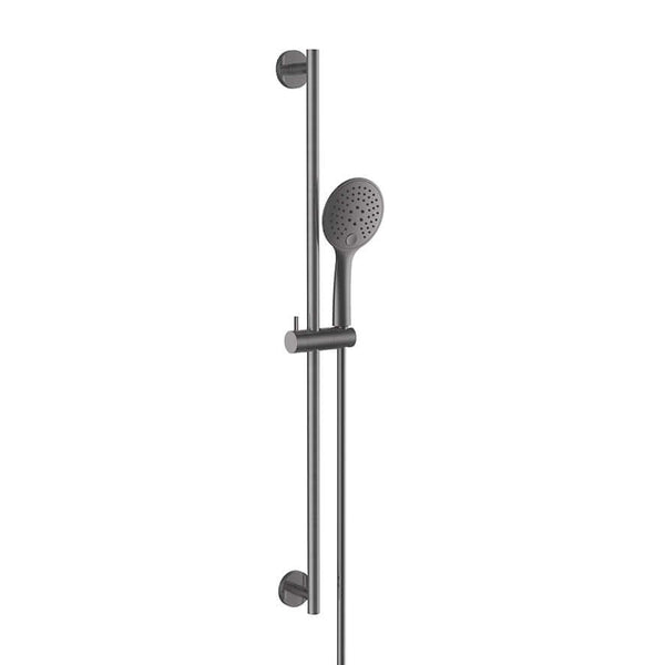 Wiesbaden Remi Schuifstangset met handdouche 3 standen 150 cm Brons