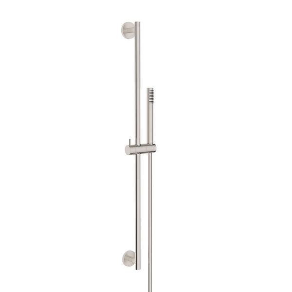 Wiesbaden Remi Schuifstangset met stang Handdouche 1 standaard 150 cm geborsteld staal