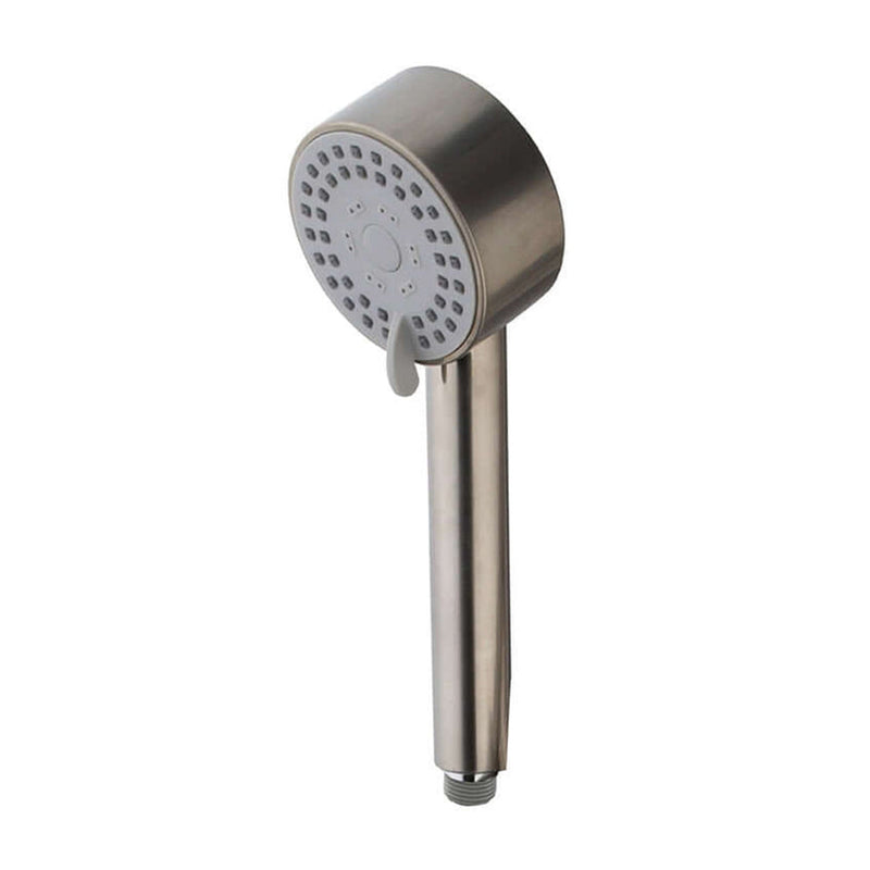 UniMatch Cadans handdouche 3 standen Ø 8 cm geborsteld staal PVD