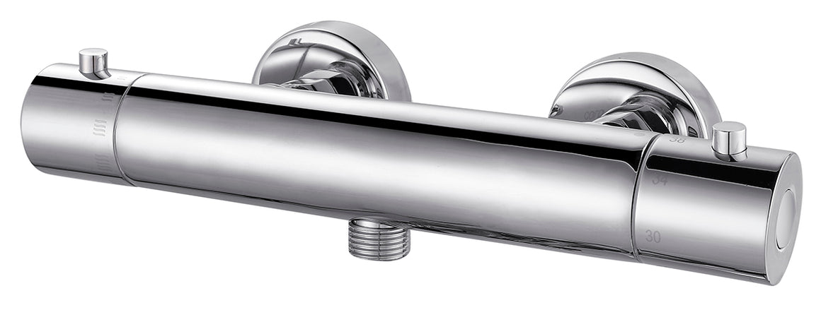Xellanz Rio thermostatische douchemengkraan 12 cm chroom - productfoto