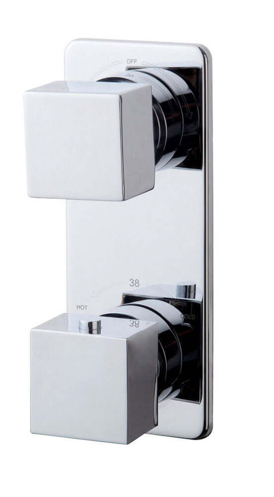 Rombo Einbau-Thermostat 2 Wege Chrom