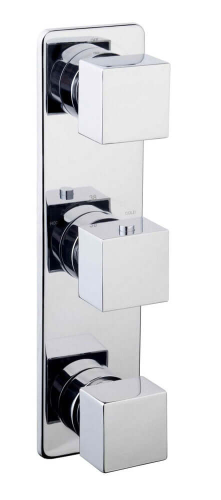 Rombo Einbau-Thermostat 3 Wege Chrom