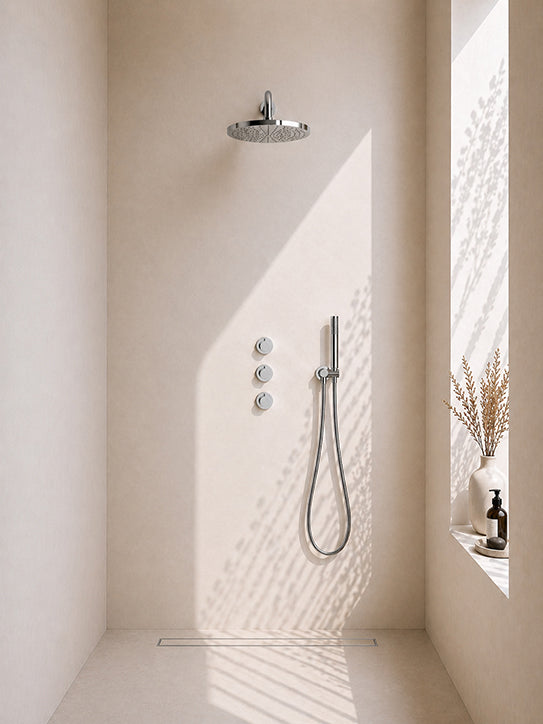 Wiesbaden Caral inbouwdoucheset Chroom productfoto