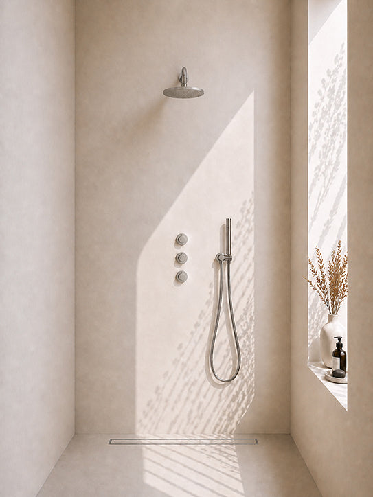Wiesbaden Caral Geborsteld staal productfoto