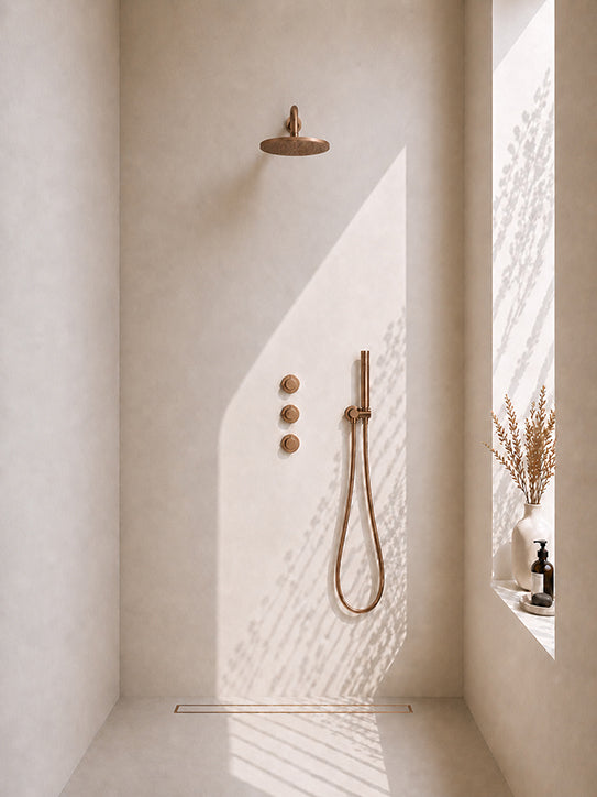 Wiesbaden Caral Geborsteld brons koper productfoto