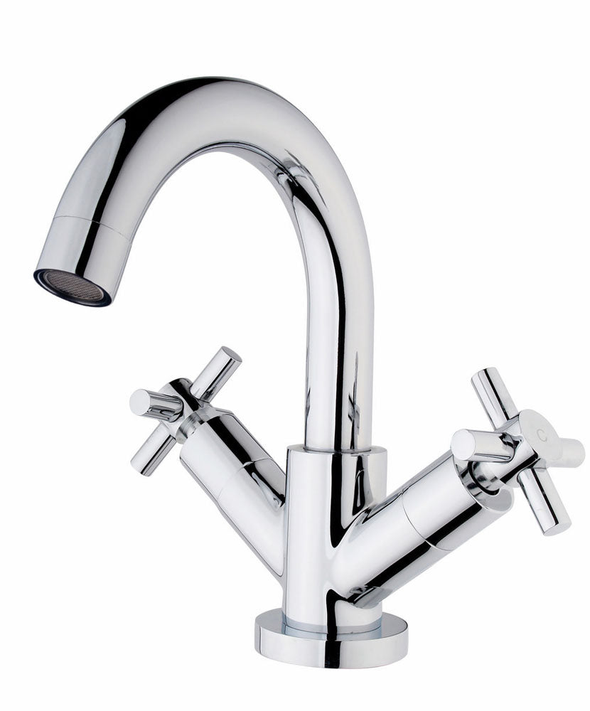 Xellanz Cross wastafelkraan chroom - productfoto