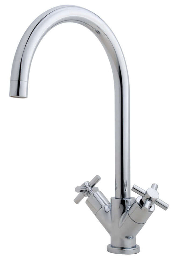 Robinet de cuisine Cross chrome