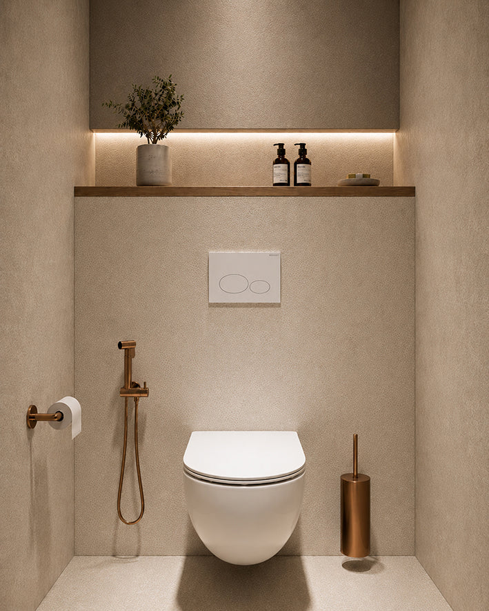 Wiesbaden Bidetset Tivaro Koper - productfoto