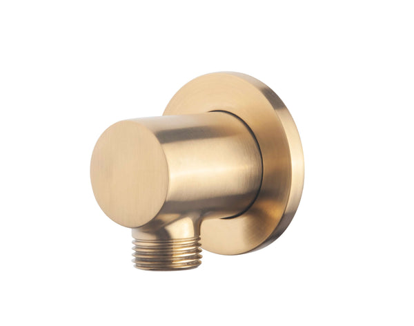 Luxe Raccord de Douche Rond Wiesbaden 1/2" en Laiton