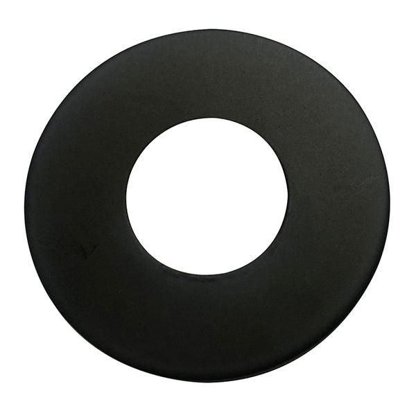 Metro Rosette für Wandhahn, matt schwarz