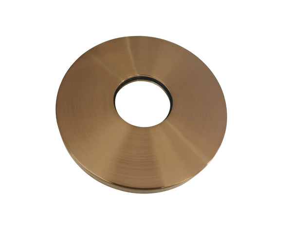 Bec de robinet monocommande mince pour lavabo 50 mm bronze brossé cuivre PVD