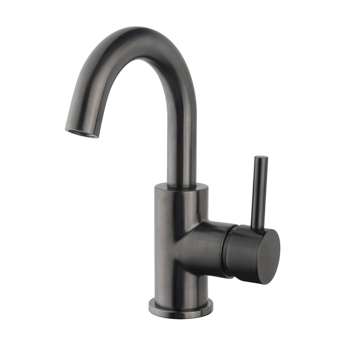 Wiesbaden Caral wastafelkraan draaibare uitloop Gunmetal PVD - productfoto